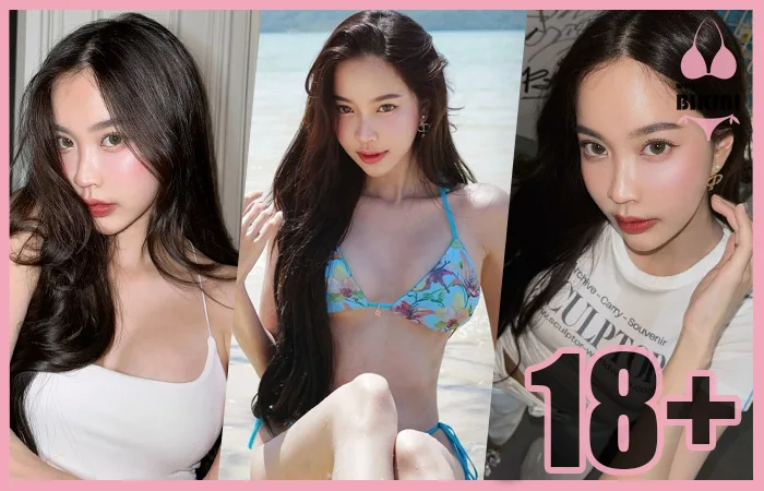 วาร์ป น้องกลอยใจ ประวีวรรณ Influencer สาวสวย ขาว ออร่า เซ็กซี่ ยั่วๆ