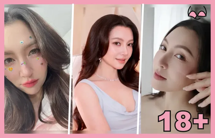 รูปปกบทความ เบลล่า ราณี แบบคอลลาจ 3 ภาพ พร้อมสัญลักษณ์ 18+