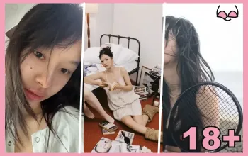 รูปปก มิ้ลค์ พรรษา คอลลาจ 3 ภาพ พร้อมสัญลักษณ์ 18+