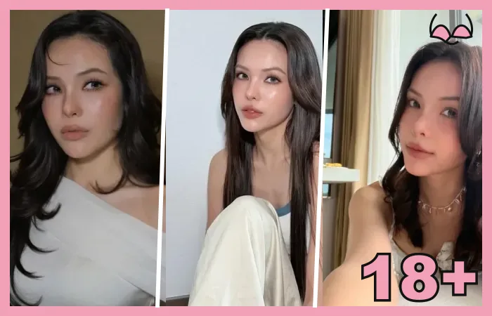 รูปปก ซอนญ่า ศรัณย์ภัทร์ คอลลาจ 3 ภาพ พร้อมสัญลักษณ์ 18+